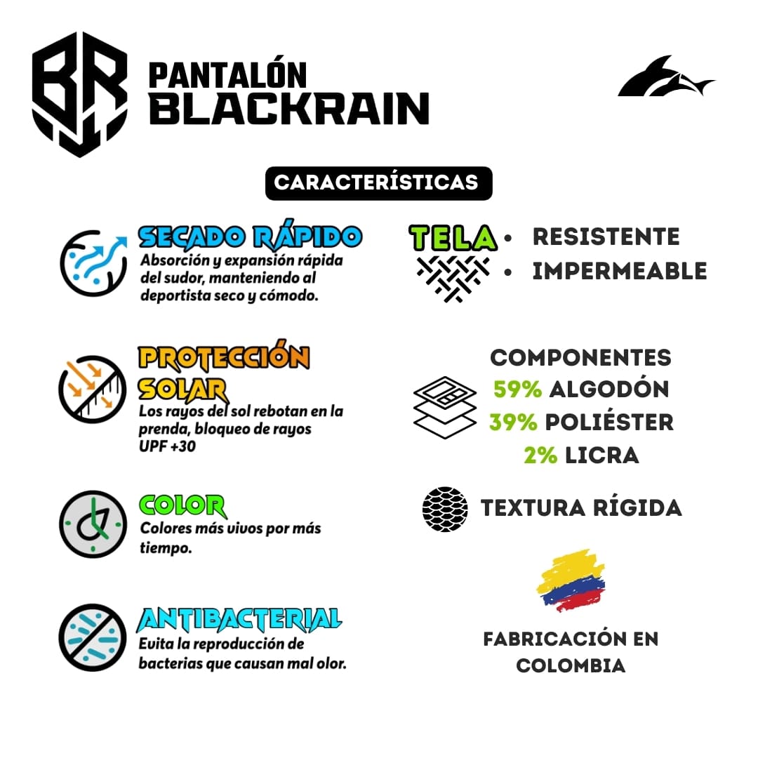 Pantalón Impermeable BlackRain Ambiente Frio