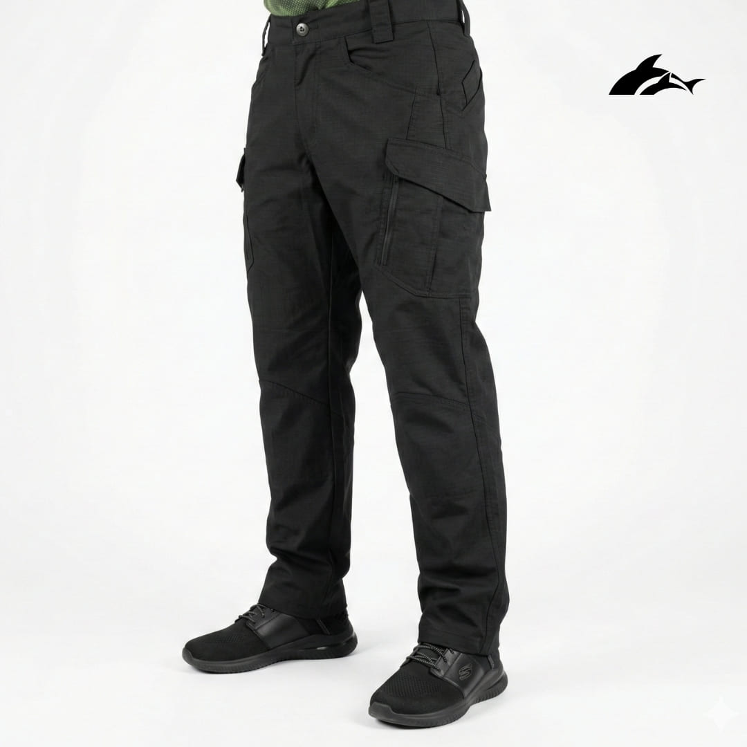 Pantalón Táctico Negro Outdoor Wildforce de Hombre