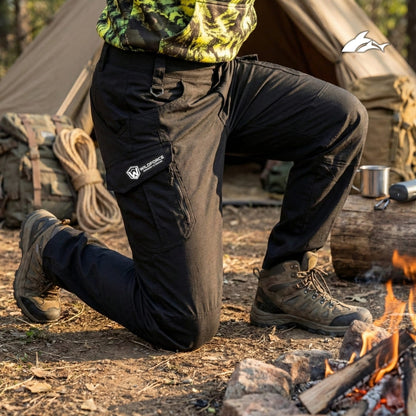 Pantalón Táctico Negro Outdoor Wildforce de Hombre