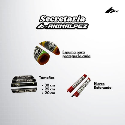 Secretaria - Soporte para pesca Roja